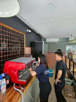 รีวิวติดตั้งเครื่องชงกาแฟ Nuova Simonelli : Appia Life V2G พร้อมเซ็ตเปิดร้านครบชุด