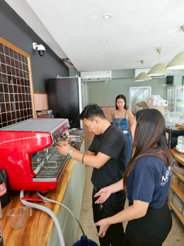 รีวิวติดตั้งเครื่องชงกาแฟ Nuova Simonelli : Appia Life V2G พร้อมเซ็ตเปิดร้านครบชุด