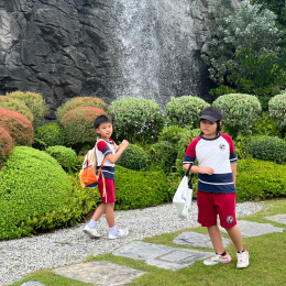 为推动课外学习活动，LOF Creators Club 热情欢迎来自 Wells International School  Chonburi Campus 的学生前来 LOF LAND 参加校外参观学习活动。