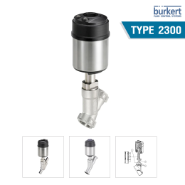 Type 2300 - Pneumatically operated 2 way angle seat control valve ELEMENT