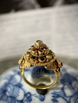 Navaratna Chatra Ring. A Jewel of Faith and Cosmic Harmony
