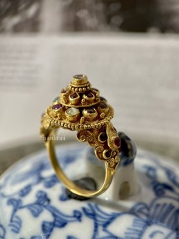 Navaratna Chatra Ring. A Jewel of Faith and Cosmic Harmony