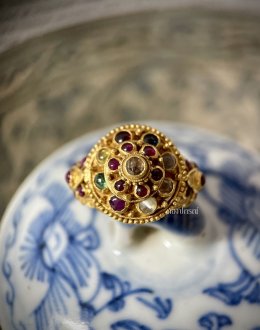 Navaratna Chatra Ring. A Jewel of Faith and Cosmic Harmony