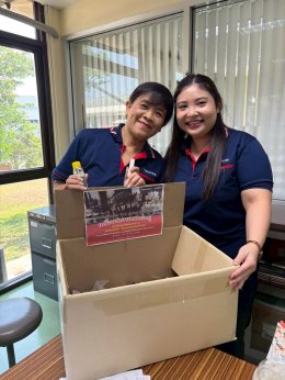 Thai Toshiba Lighting Co., Ltd. participated in a donation campaign by collecting used and expired cosmetics to support the Bring Our Loved Ones Home Project.