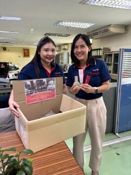 Thai Toshiba Lighting Co., Ltd. participated in a donation campaign by collecting used and expired cosmetics to support the Bring Our Loved Ones Home Project.