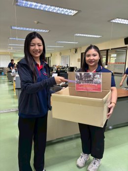Thai Toshiba Lighting Co., Ltd. participated in a donation campaign by collecting used and expired cosmetics to support the Bring Our Loved Ones Home Project.