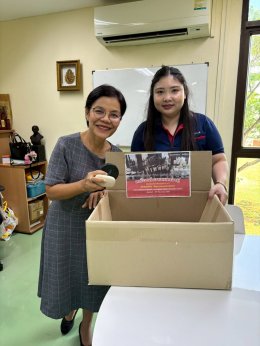 Thai Toshiba Lighting Co., Ltd. participated in a donation campaign by collecting used and expired cosmetics to support the Bring Our Loved Ones Home Project.