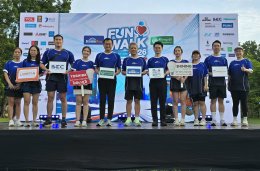 TOSHIBA and SHINING Lighting participated in the HomePro Fun Walk 2026: Walk for Life event.