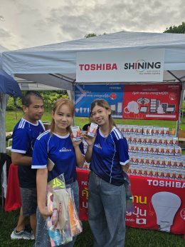 TOSHIBA and SHINING Lighting participated in the HomePro Fun Walk 2026: Walk for Life event.
