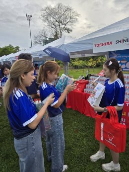 TOSHIBA and SHINING Lighting participated in the HomePro Fun Walk 2026: Walk for Life event.