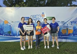 TOSHIBA and SHINING Lighting participated in the HomePro Fun Walk 2026: Walk for Life event.