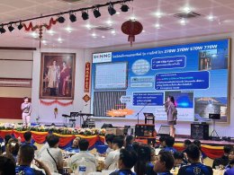 TOSHIBA Lighting and SHINING Lighting Participate in Udom Lightings Annual Party at Udon Wittaya School, Udon Thani Province.
