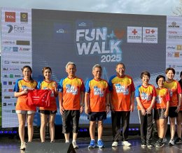 Toshiba Lighting Participates in HomePro Fun Walk 2025