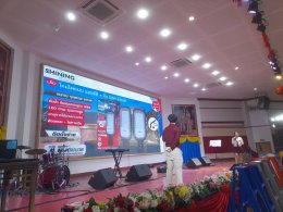 หลอดไฟโตชิบา ร่วมกิจกรรมงานเลี้ยงฉลองปีใหม่ 2568 โดยอุดมไลท์ติ้ง