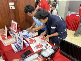 หลอดไฟโตชิบา ร่วมกิจกรรมงานเลี้ยงฉลองปีใหม่ 2568 โดยอุดมไลท์ติ้ง