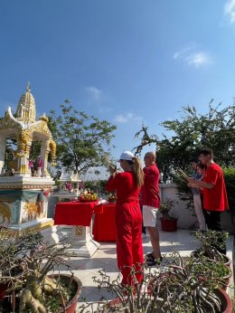 Merit-Making Ceremony on Chinese New Year 2024