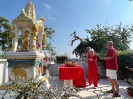 Merit-Making Ceremony on Chinese New Year 2024