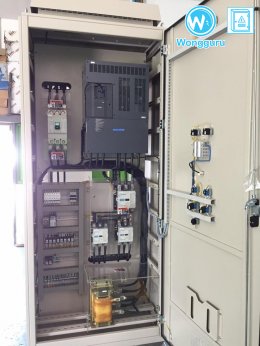 ตู้คอนโทรล ตู้อุปกรณ์ควบคุมความเร็วรอบมอเตอร์ (Variable Speed Drive)-VSD/YD Panel 132KW