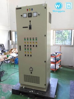 ตู้ควบคุมระบบพีแอลซี (PLC Control Panel)-Bio Gas Control Panel