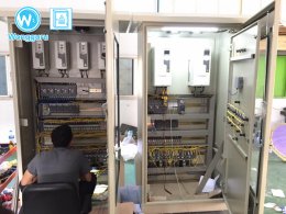 ตู้คอนโทรล ตู้อุปกรณ์ควบคุมความเร็วรอบมอเตอร์ (Variable Speed Drive)-VSD System