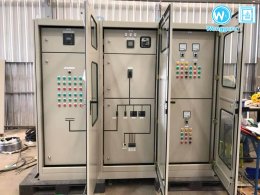 ตู้คอนโทรลเครื่องจักร(MCC)-ตู้ควบคุมปั๊มน้ำ (Pump Control Panel)
