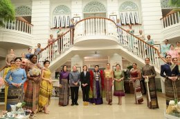 Miss International Queen® 2026 ถ่ายทอดความงดงามของชุดไทยพระราชนิยม ควบคู่แฟชั่นร่วมสมัยจากผ้าโขมพัสตร์ สู่สายตาชาวโลก ในงาน The High Tea Heritage: Culture & Couture