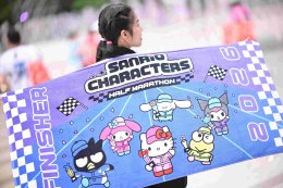 "SANRIO CHARACTERS HALF MARATHON"  รวมเหล่านักวิ่งจากไทยและต่างชาติ ณ วัน แบงค็อก