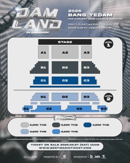 BY:D ไทย เตรียมตัวให้พร้อม "บัง เยดัม" กลับมาหาอีกครั้ง ใน 2025 BANG YEDAM FAN CONCERT [DAM LAND] IN BANGKOK