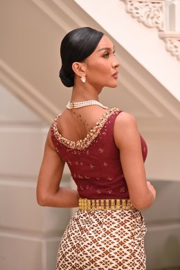 Miss International Queen® 2026 ถ่ายทอดความงดงามของชุดไทยพระราชนิยม ควบคู่แฟชั่นร่วมสมัยจากผ้าโขมพัสตร์ สู่สายตาชาวโลก ในงาน The High Tea Heritage: Culture & Couture
