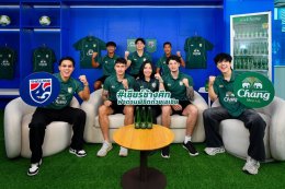 น้ำแร่ธรรมชาติตราช้าง จัดทัพกองเชียร์ นำโดย นิกกี้-ลีซอ-แจ็ค-จีโน่  บุกแคมป์ทีมชาติให้กำลังใจทัพช้างศึก ก่อนดวลเติร์กฯ ในแมทช์ชี้ชะตา พร้อมชวนคอบอลชาวไทยเชียร์ช้างศึก! ฝ่าด่าน พิชิตถ้วยเอเชีย 31 มีนาคมนี้