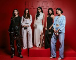 ชมพู่-แอน-ญาญ่า-เบ็คกี้-ฟรีน-มิลลิ-พีพี  ไอคอนวงการบันเทิงรวมพลังสร้างแรงบันดาลใจบนเวที "Harpers BAZAAR Women of the Year 2025"