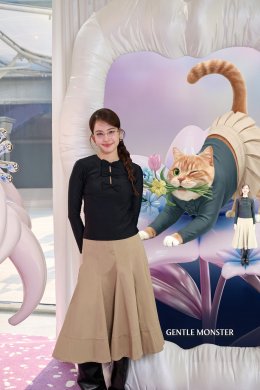 พีพี-ณิชา-โบว์ ระเบิดความปังกลางสวนดอกไม้! เขย่าแฟชั่นโลกในงานเปิด GENTLE MONSTER 2026 Bouquet Collection