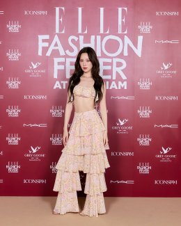 ตัวตึงสายแฟ 'เบ็คกี้พีพีเจมีไนน์เติ้ล' นำทีมซุปตาร์อัปเดตเทรนด์ เปิดฉาก ELLE Fashion Fever at ICONSIAM ซัมเมอร์นี้ไม่มีคำว่าเบา!