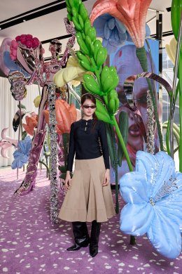 พีพี-ณิชา-โบว์ ระเบิดความปังกลางสวนดอกไม้! เขย่าแฟชั่นโลกในงานเปิด GENTLE MONSTER 2026 Bouquet Collection