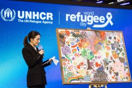 UNHCR ส่งเสริมความหมายของสันติภาพ ผ่านพลังแห่งศิลปะและดนตรี จัดนิทรรศการพร้อมเปิดตัวแคมเปญพิเศษ โดยบอย โกสิยพงษ์ เนื่องในวันผู้ลี้ภัยโลก
