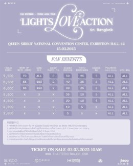 "JISOO" เปิด Asia Tour ครั้งแรกในงาน "2025 JISOO ASIA TOUR 'LIGHTS, LOVE, ACTION!' in Bangkok" 15 มีนาคมนี้