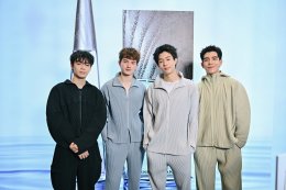 'พีเจ-นิว-เลออน-ไป๊ป' 4 หนุ่ม GELBOYS สถานะกั๊กใจ ร่วมงานเปิดตัวคอลเลคชั่นน้ำหอมใหม่ ISSEY MIYAKE Les Eaux d'Issey