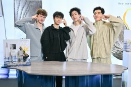'พีเจ-นิว-เลออน-ไป๊ป' 4 หนุ่ม GELBOYS สถานะกั๊กใจ ร่วมงานเปิดตัวคอลเลคชั่นน้ำหอมใหม่ ISSEY MIYAKE Les Eaux d'Issey