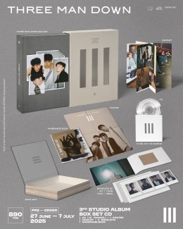 แบ็กทูเบสิก! Three Man Down เปิดตัวอัลบั้มเต็มชุดที่ 3 "III" (ทรี แมน ดาวน์) กลับสู่ดีเอ็นเอร็อกที่บ่มเพาะตัวตน เข้มข้นทุกอารมณ์