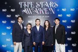 MOONLIGHT GLOW เปิดจักรวาลบันเทิง 2026 สุดยิ่งใหญ่! "THE STARS AWAKEN" ปล่อย 3 โปรเจกต์บิ๊ก SERIES - MUSIC - CONTENT เสิร์ฟความปังเต็มพิกัด