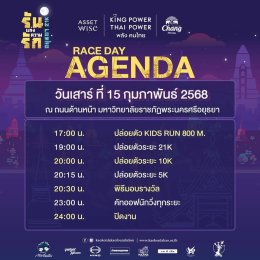 ครั้งแรก! ของ มูลนิธิก้าวคนละก้าว จัด Night Run.. "รันแห่งความรัก อยุธยา 21K" พิเศษ! 'พี่ตูน' จูงมือ 'หมูเด้ง' ออกแบบลายเสื้อวิ่ง "เด้งเพื่อน้อง" และชุดเซ็ท "เมตตามหาเด้ง"