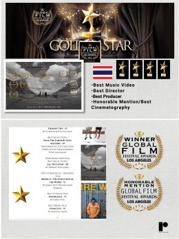 ดังไกลระดับอินเตอร์!! มิวสิกวิดีโอ "Walk The Earth" วง "Slot Machine" คว้า 9 รางวัล!! จาก Global Film Festival Awards และ Hollywood Gold Awards ณ ลอสแอนเจลิส สหรัฐอเมริกา