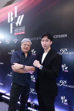 หล่อสะกดทุกสายตา! 'อเล็กซ์-อเล็กซานเดอร์' สมาชิกวง DICE นำทีมเฉิดฉายบนรันเวย์ PAINKILLER Atelier Presented by CITIZEN ในงาน BIFW 2025