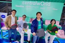 เซ็นทรัลเวิลด์ เปิดแคมเปญ "The Summer Club 2026" ชวน 'จิมมี่-ซี' ดวล Pickleball แมทช์สุดมันส์ใจกลางเมือง พร้อมแฟชั่นโชว์สุดชิค "Rhythm & Runway"