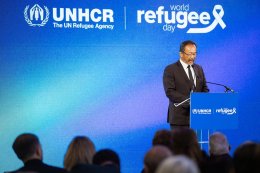 UNHCR ส่งเสริมความหมายของสันติภาพ ผ่านพลังแห่งศิลปะและดนตรี จัดนิทรรศการพร้อมเปิดตัวแคมเปญพิเศษ โดยบอย โกสิยพงษ์ เนื่องในวันผู้ลี้ภัยโลก