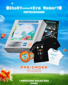 Mercury Goldfish เปิดพรีออเดอร์มินิอัลบั้มแรก "Short-term Memory" เรื่องเล่าความรู้สึกที่เกิดจากกลไกในสมองของมนุษย์
