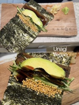 'แม่ชม' ควง 'พ่อน็อต' พร้อม 'น้องเกล' ตะลุยกินเจ พร้อมลอง Hand Roll KANORI × Plantiful งานนี้ชิมเพลินจนต้องขออีกคำ!