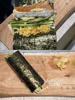 'แม่ชม' ควง 'พ่อน็อต' พร้อม 'น้องเกล' ตะลุยกินเจ พร้อมลอง Hand Roll KANORI × Plantiful งานนี้ชิมเพลินจนต้องขออีกคำ!