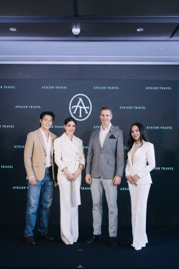 หมาก - ปริญ  และ คิมเบอร์ลี่ ร่วมกับ เมย์ ณปภัช เปิดตัว Atelier Travel (เอเทลิเย ทราเวล) กับธุรกิจการท่องเที่ยว "แนวคิดใหม่ของการเดินทาง ที่จะมอบช่วงเวลาที่พิเศษสำหรับคุณ"