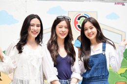 'แบม สราลี' แท็กทีม 'อุ้ม - พีพี' ร่วมใจระบายสีกำแพงโรงเรียน ฉลองวันเกิดสุดอบอุ่นในงาน "BAMs Heart to Hearts: charity project 2026"